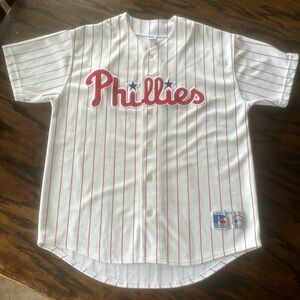 Philadelphia Phillies button up jersey